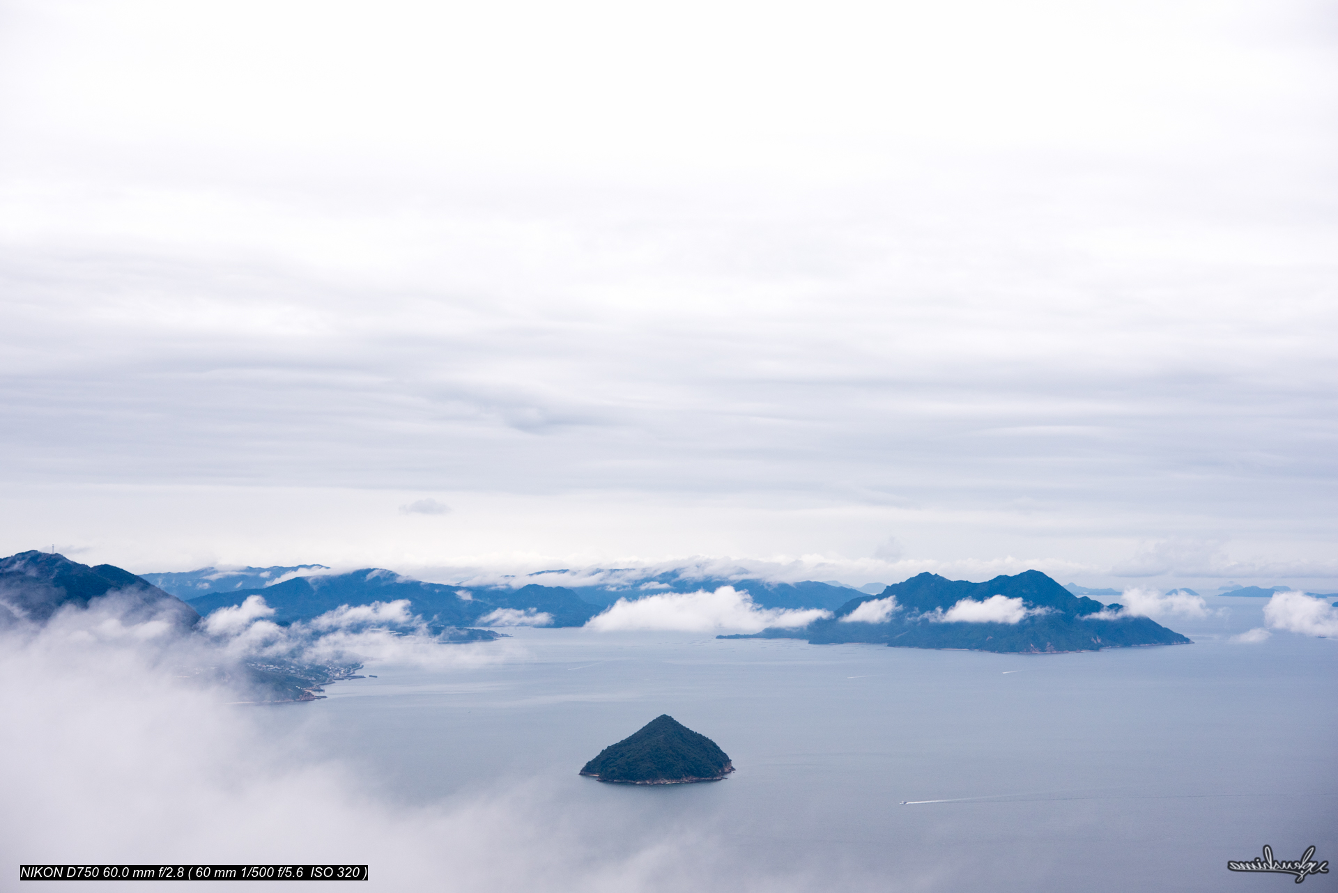 SETO INLAND SEA FROM Mt.MISEN