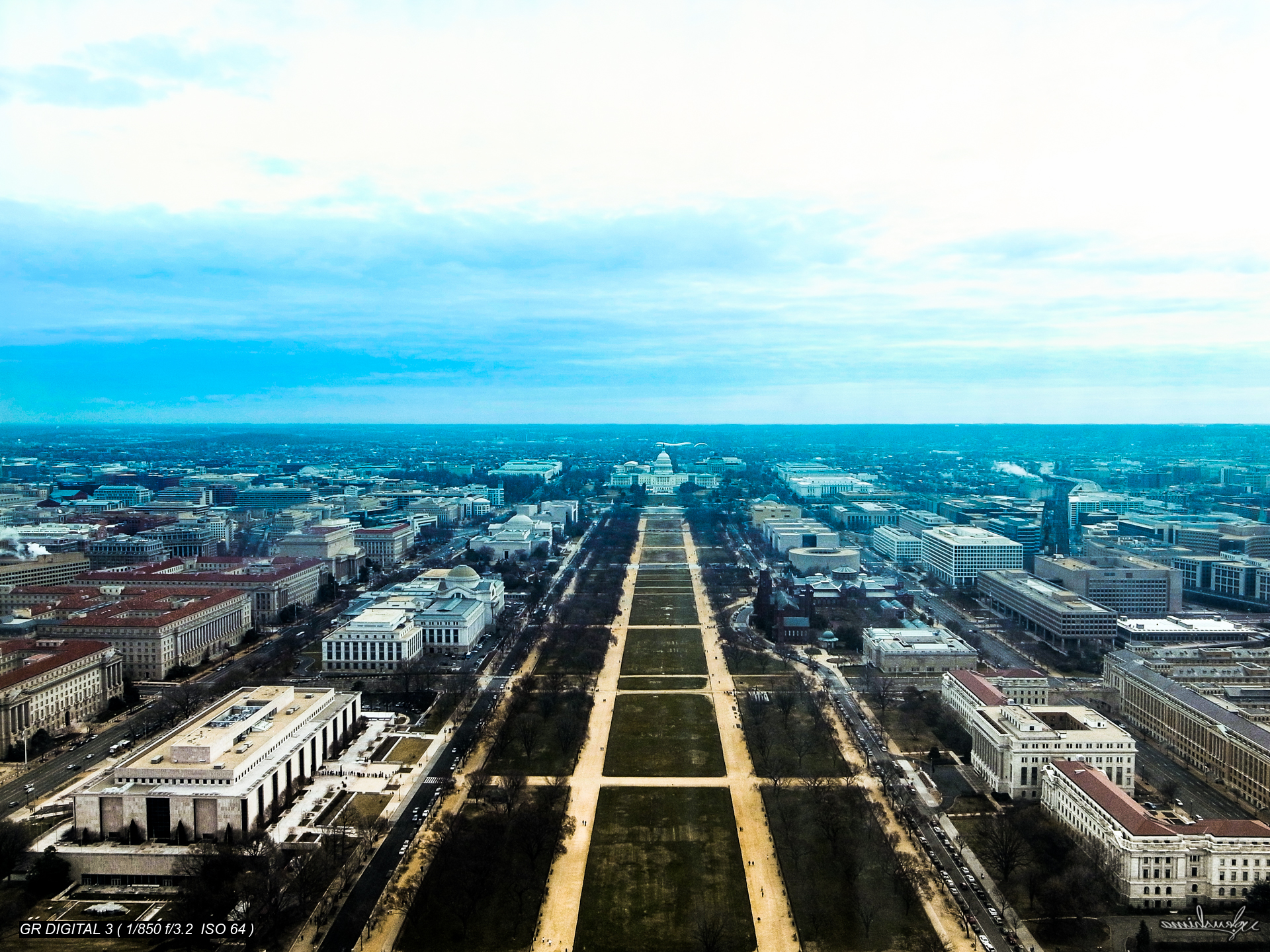 FROM WASHINGTON MONUMENT