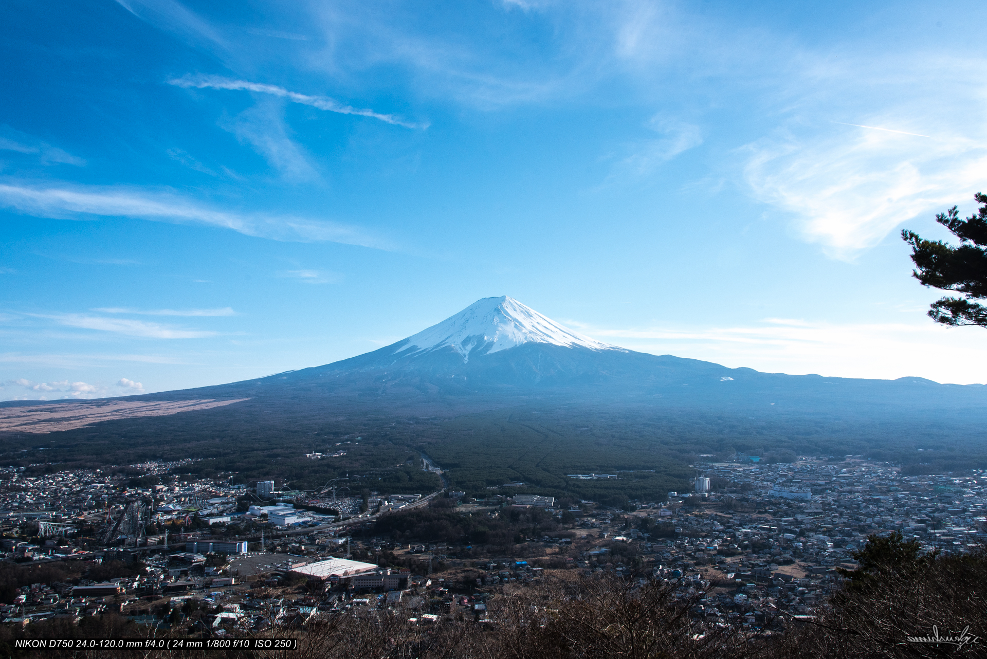 Mt.FUJI from Mt.MITSUTOGE